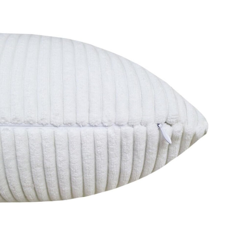 Seechoo Corduroy Cushion Covers, Set of 2, 45 x 45