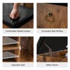 HOOBRO Shoe Storage Bench with Padded Cushion, Entryway Bench with