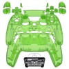 eXtremeRate Full Set Shell with Buttons Touchpad Cover, Clear Green
