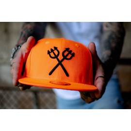 Capiche [99+ Variations] Snapback Cap Men's Cap - Baseball - Hat - Art - Unisex - Visor - Men - One Size - Tattoo - Men - Women, Devils Gate