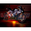 LEDGlow 6pc Advanced Orange LED Motorcycle Accent Neon Underglow Lighting