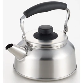 Yoshikawa YJ1814 Wide Mouth Kettle, 0.42 gal (1.6 L), Stainless Steel, IH and Gas Compatible, Seas Cooking, Tsubame Sanjo, Made in Japan
