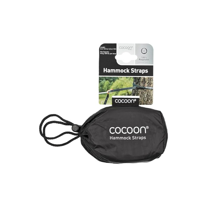 Cocoon Hammock Straps, Black