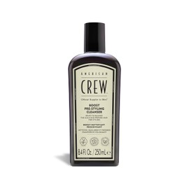 AMERICAN CREW – Boost Pre-Styling Shampoo, 250 ml, Volumenshampoo für Männer, veganes Haarshampoo für feines, dünnes oder plattes Haar, Pre-Haarstyling für mehr Volumen & Fülle