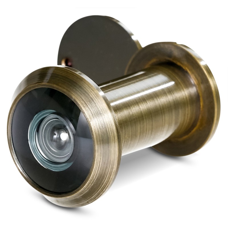 Stoppwerk Door Peephole, brown