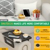 Smatdecis Smatdecis Couch Arm Tray Table Sofa Arm Clip Table,