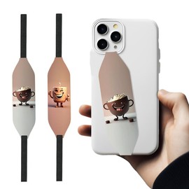 Switchbands Universal Phone Grip Strap |Pack of 2| Cell Phone Loop | Reversible And Custom Phone Band | Phone Holder Grip | Strap For Phone - Puppy Playtime