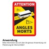 Angles Morts Sticker for France I 17 x 25 cm