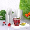9 oz Clear Plastic Cups, 50 Pack Disposable Crystal Punch