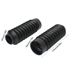 2 Pcs Fork Boot Motorcycle Shock Absorber Protector Covers, Premium Material for CL400 CB400 CB500 CB400ss