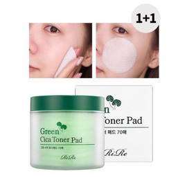Half Club / Rire Green Cica Toner Pads 70 Pads / Soothing. Hydration. Exfoliation / 리르 그린 시카 토너패드 70매진정.수분.각질