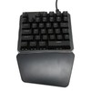One Handed Keyboard 35 Keys USB Wired RGB Backlit Blue