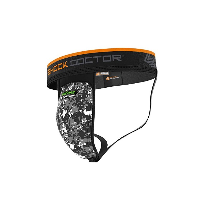 Shock Doctor – Maglietta Aircore duro Cup supporter, Uomo, 233-BK-XXL,
