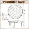 sourcing map 6 Inch Round Cooking Rack, Stainless Steel Canning