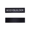 Elitex Training Rubber Patch with Velcro - BODYBUILDER - Patch