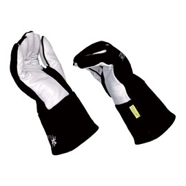 [ARC KNIGHT] Weldas Premium MIG Welding Gloves, 10-2020XL, Black & White (X-Large)