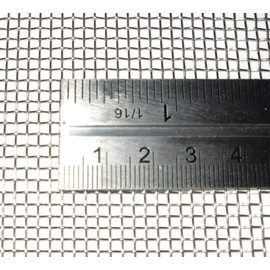 Stainless Steel Woven Wire Mesh 15cm x 15cm, 11 hole sizes / Mesh count / Aperture size. (10 Mesh) by Inoxia Ltd