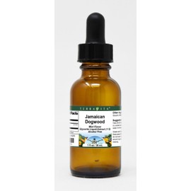 Jamaican Dogwood Glycerite Liquid Extract (1:5) - Mint Flavored (1 oz, ZIN: 513225) - 2 Pack