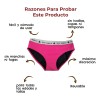 Luna Segura Calzones Menstruales Niña Abundante Pack De 3