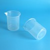 Kitchen Lab Graduated Beaker Clear Plastic Measuring Cup Thicken with