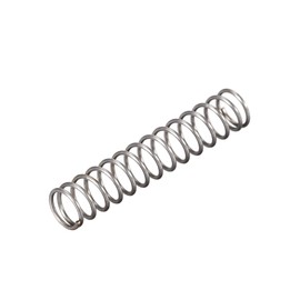 sourcing map Compression Spring 4 mm x 0.5 mm x 25 mm Free Length 10.6N Load Capacity Grey Pack of 10