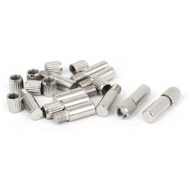 Sourcingmap Cupboard Cabinet 6mm Dia Pin Shelves Supporter Holder Shelf Support 10pcs