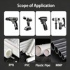 3PCS Dual-Function Pipe Threading Tool, Integrated Internal & External Thread