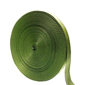 Green Tree Tie Strap 3/4'' x 100' Garden Tie for Staking and Guying, Soft Garden Tie Plant Tree Tie Webbing, 1,500 Lbs Strength