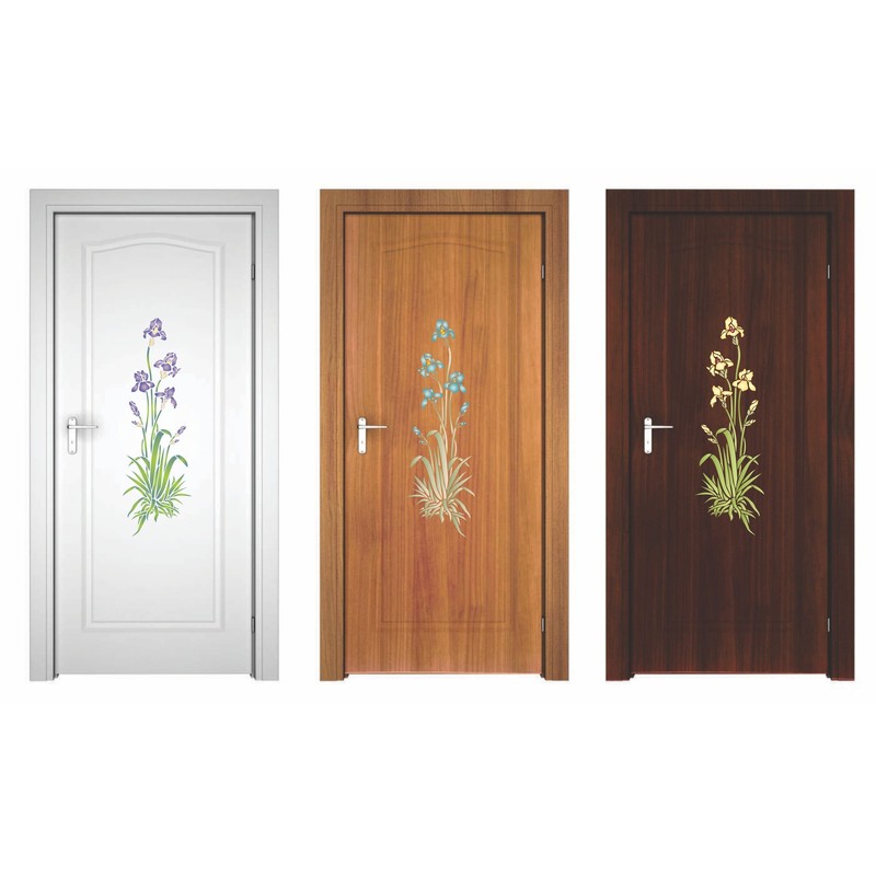 Iris Stencil - 16.5 x 52 cm - Reusable Flora