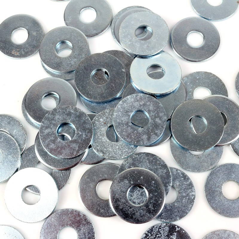 50x Small Repair Penny Washers M6 x 20mm Zinc Plated