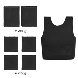 Weighted Compression Vest for Children Aged 2 to 14 Years Helps Children with ABR, Irritation Flood, Autism, ADHD, SPD, SI Disorder (Contains 2.65 lbs Removable Weights)