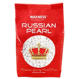 Waxness Russian Pearl Rosin Free Hard Wax 2.2 lb / 1 kg Pack of 2