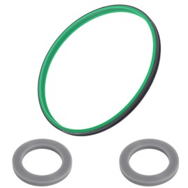 ADARPA Thermomix TM31 Gummi + 2 x Ersatzdichtungen Thermomix TM31 und TM21 für Klingen | grüner Gummideckel Thermomix TM31 | Thermomix Zubehör | Thermomix Ersatzteile