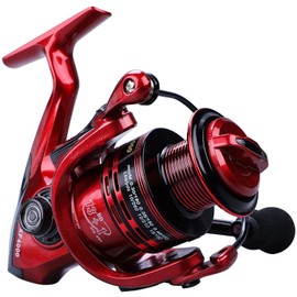 YONGZHI Fishing Reels,13+1BB Light Weight and Ultra Smooth Powerful Spinning Reels for Saltwater and Freshwater Fishing-1000R