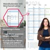 weekview XL Year Planner Colour 2026 Wall Calendar with Weekly