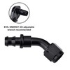 EVIL ENERGY 10AN 45 Degree Push Lock Hose Fitting End