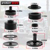 KF04060BK 8-Piece Superior Silicone Cab Mount Bushings Kit for Ford