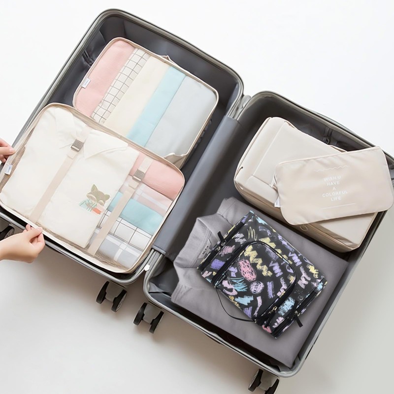 FOREGOER Large Travel Toiletry Bag Hanging Toiletry Bag for Men