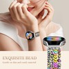 Lerobo Elegant Beaded Bracelet Compatible with Galaxy Watch 6 Classic