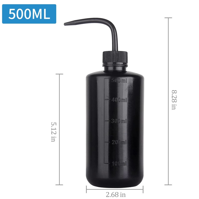 UPTATSUPPLY Pack of 3 Tattoo Bottle Squeeze Wash Bottle Comfortable