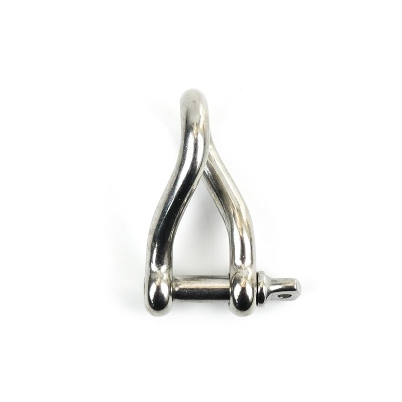 DAUMLINK® Aisi 316 Stainless Steel Twisted Round Shackles for Connecting