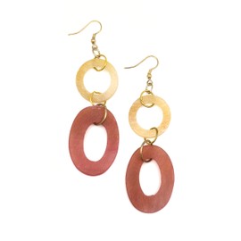 ANJU JEWELRY Omala Collection Up-Cycled Horn Earrings