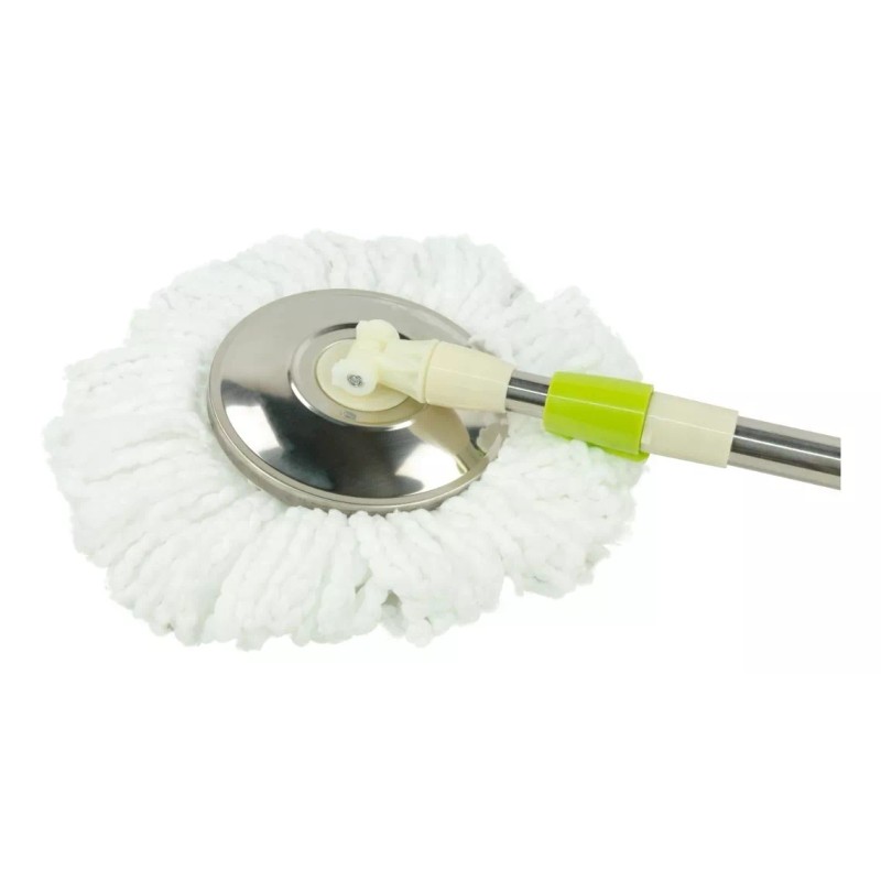 SM Trapeador Mop Inteligente Microfibra Exprimidor Gira 360°