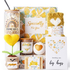 Self Care Gifts for Women, Unique Birthday Gifts for Women Get Well Soon Gift Baskets,Ralxing Home Spa Care Package,Sympathy Inspirational Gift Baskets for Mom Her Wife Friends Sister Teenage Girls