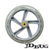 JD Bug 200mm Wheel inc Bearings (Unit) (Clear)
