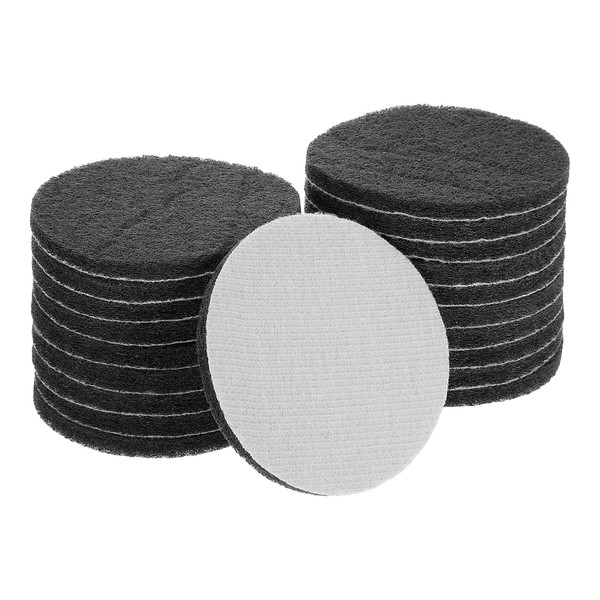 uxcell 20 Pcs 4 Inch Nylon Hoop Scrubbing Pad 800