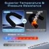 Semboh 4 Inch Flexible Exhaust Duct Hose 3FT with 2