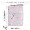 Farcauo Cartera Pequeña Con Estampado De Margaritas verde claro Cartera