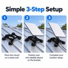 Magnetic Roof Mount for Starlink Mini/Mini X – 4 Magnetic