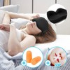Roed 3rd Generation 3D Sleep Mask Blackout Sleep Mask + Sleep Earplug + Mouth Opening Prevention Band X-shaped 30p 3D Sleep mask + earplugs + X-shaped band (30 pieces) 1 set